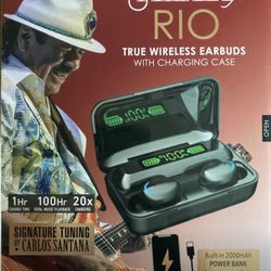 Santana RIO Wireless Earbuds With Charging Case 