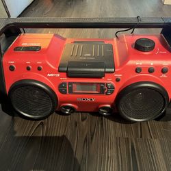 Sony Boombox Radio