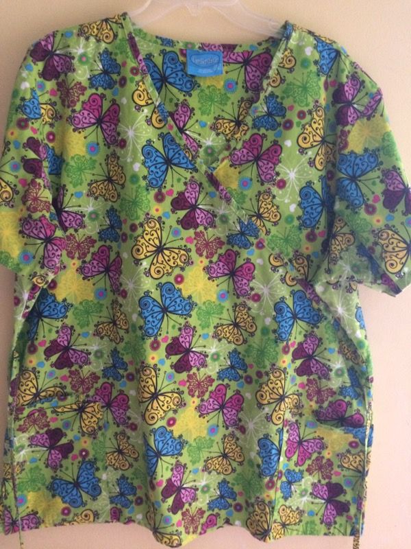 Gently used nursing scrub shirt