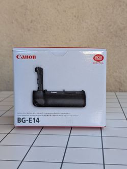 Canon BG-E14 Battery Grip for EOS 70D, 80D, and 90D