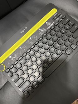 Logitech Wireless Bluetooth Keyboard for Multi-Devices K480 - Works with Windows, Mac, iPad Tablet, Android and Smartphones - Black