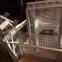 Bins Glass Wire Shelves For 36” Monogram Side By Side Refrigerator Older Style