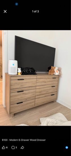 6 Drawer Dresser