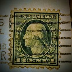 George Washington Stamp Green US Postage Cover