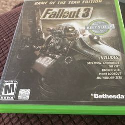 x Box 360 fallout 3