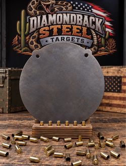 10” round gong