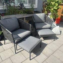 Patio Chair Set 