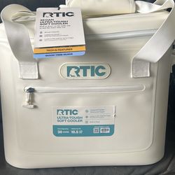  NEW Rtic  Leakproof Cooler  IVORY & SAGE GREEN 