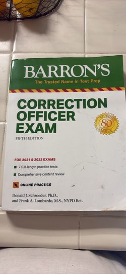 Barron’s Test Prep Book