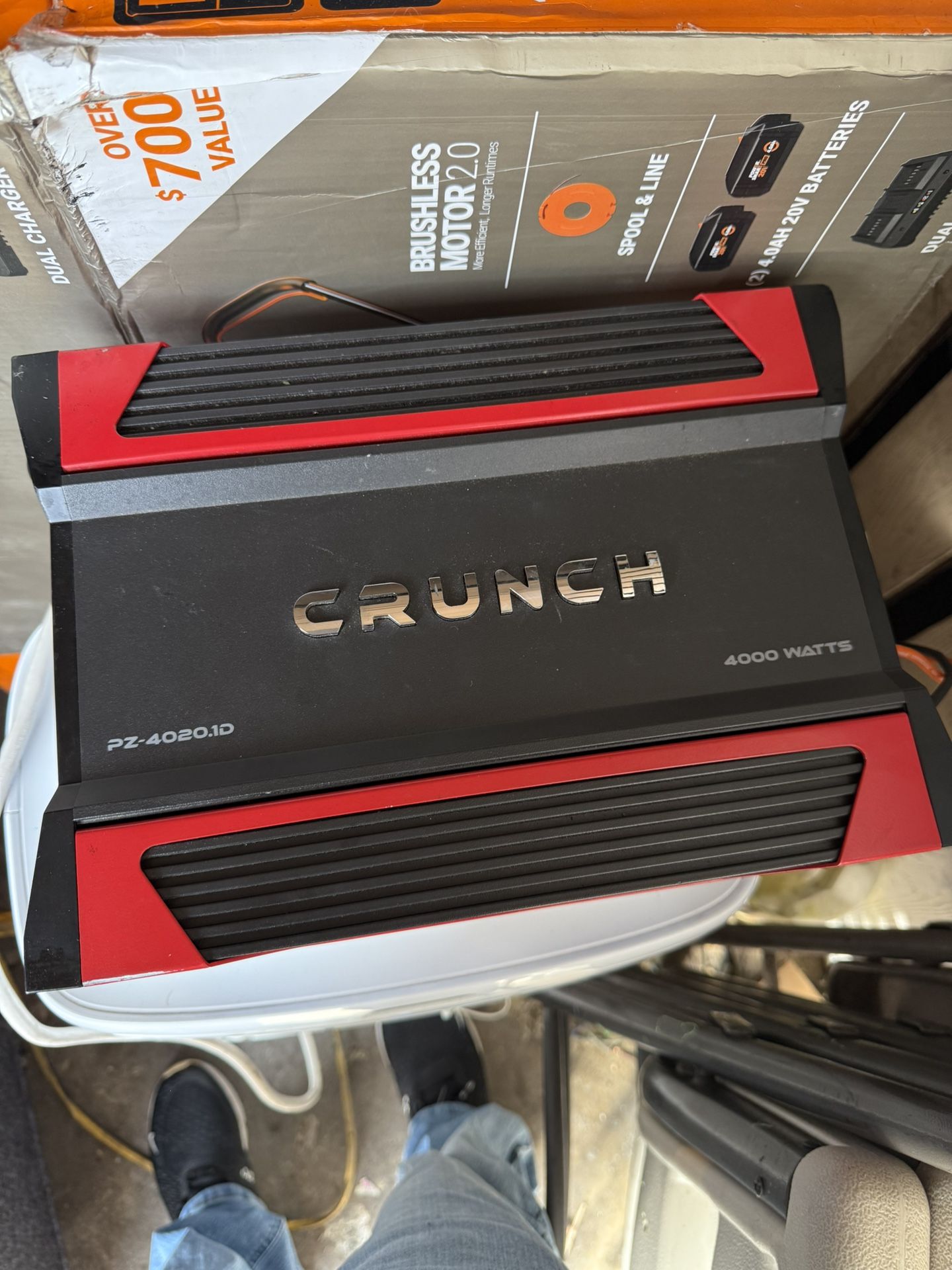 Crunch 4000 Watts Car Amplifier