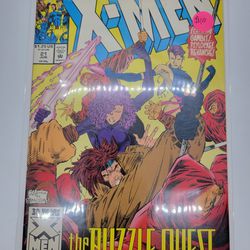 Marvel Comics X-Men #21 The Puzzle Quest 1993 Gambit Psylocke Revanche