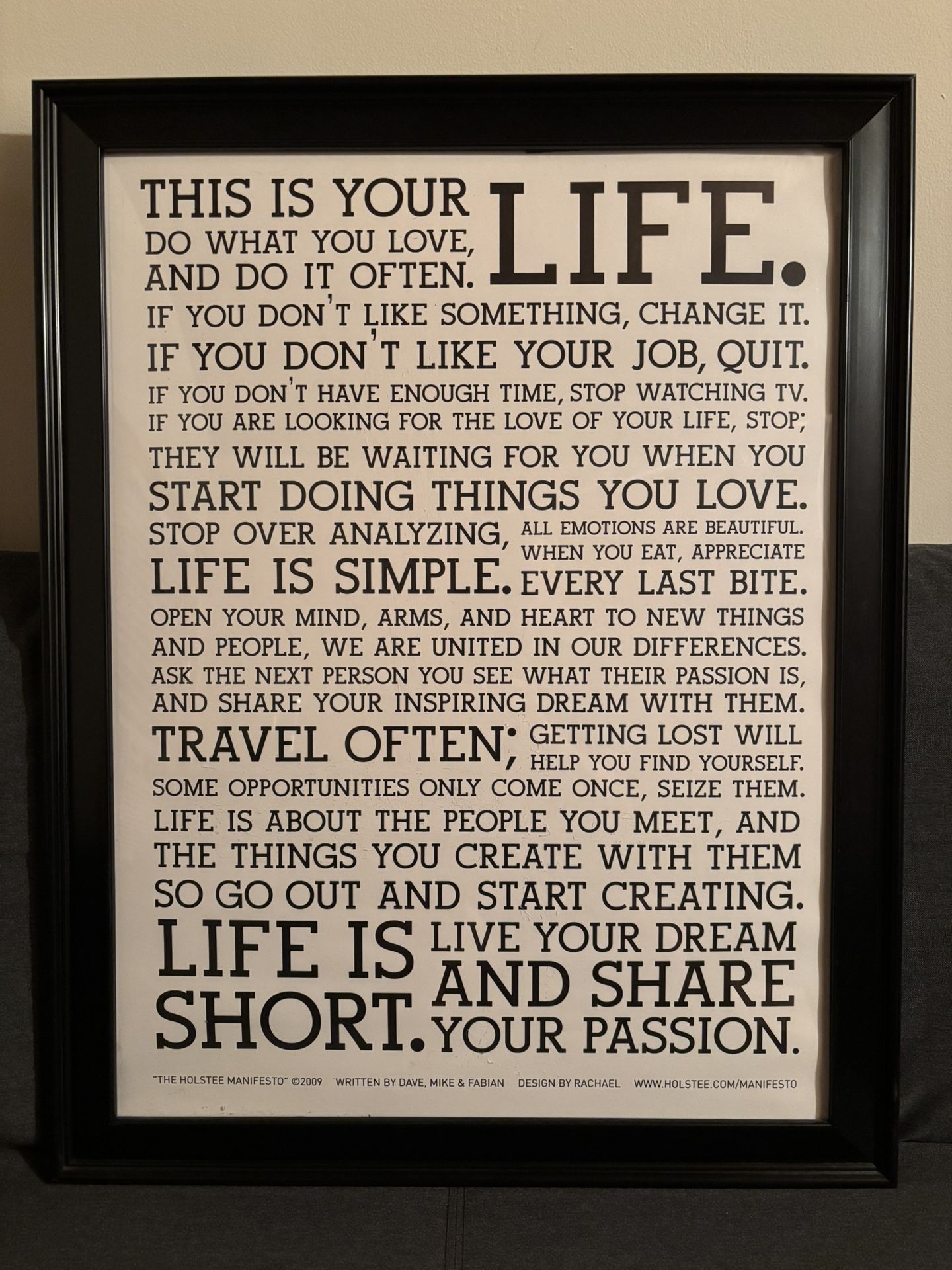 The Holstee Manifesto
