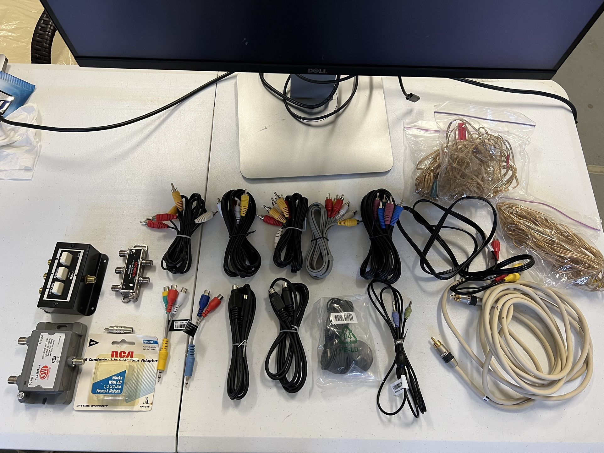 Video & Audio Cables And Digital Amplifier
