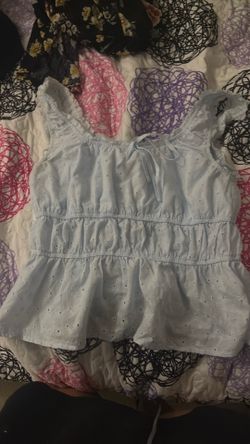 Light blue Babydoll shirt