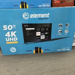 Element 50” 4K Roku Tv 