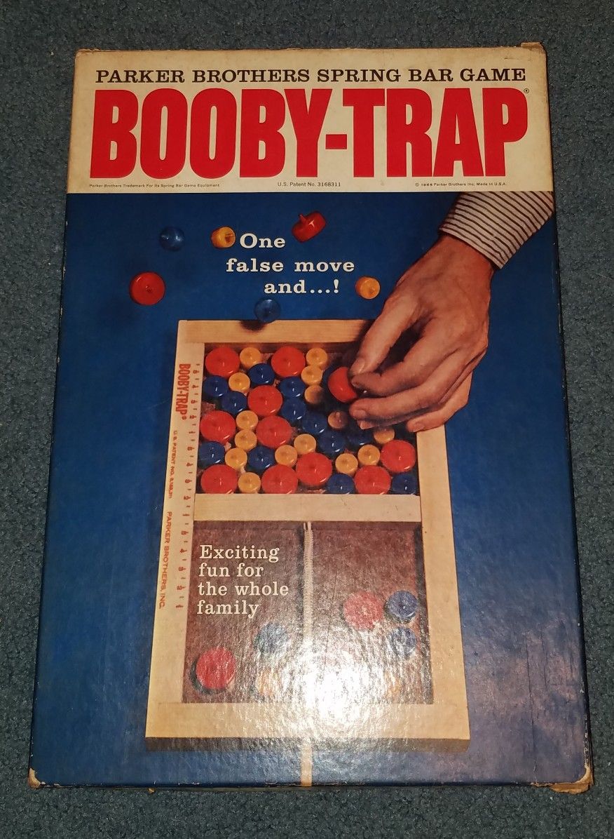 1965 Parker Brothers Booby-Trap game