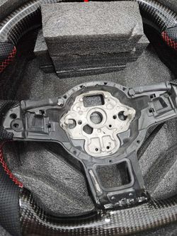 BRAND NEW 2015-2020 Volkswagen VW Golf MK7 GTI Real Carbon Fiber Steering Wheel