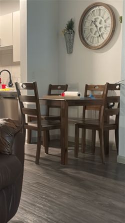 Recliner and Dining table