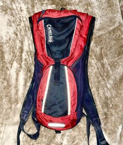 Red And Black Camelback Rogue Hydration Pack 
