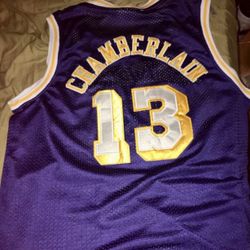 Wilt Chamberlain Los Angeles Lakers Jersey 