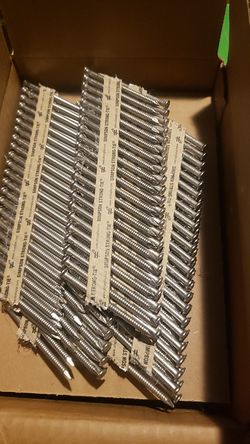 Stainless steel nails can be used for salt water