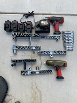Craftsman, Matco,snap On Sockets, Drill And Air Impact Gun