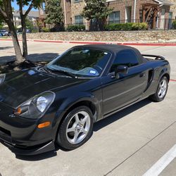 2001 Toyota MR2 spider, convertible 5spd ice cold AC runs and drives needs a little tuneup been sitting for a while 170k miles second owner very clean