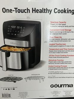 Gourmia GAF798 7-QT / 6.7 L Digital Air Fryer User Manual