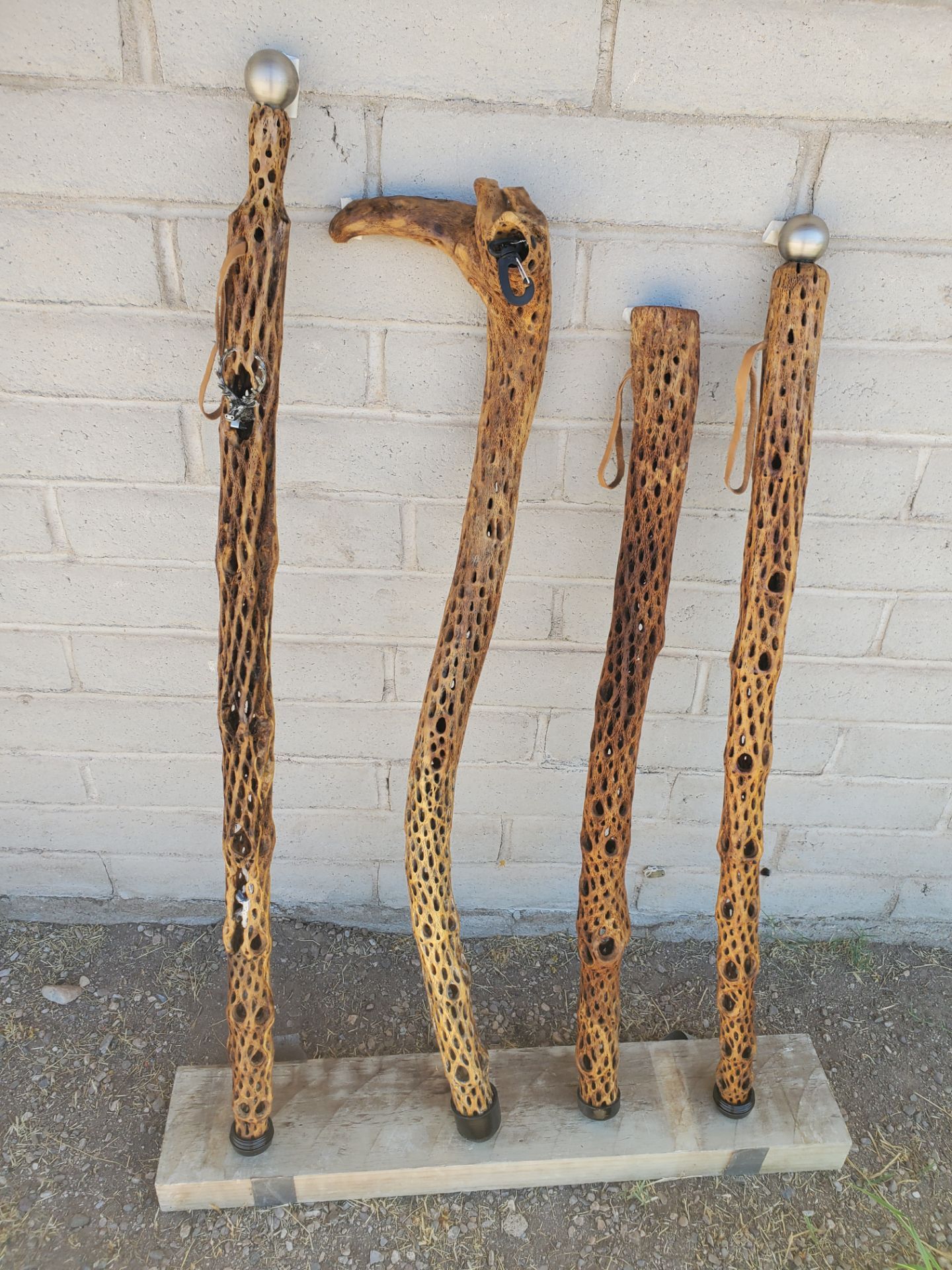 Cholla Handcarved Walking Sticks
