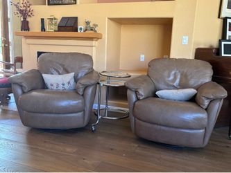 Copenhagen leather chairs (2)