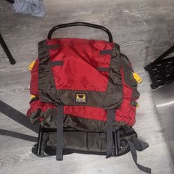  Used Mountainsmith JUNIPER 55 External Frame Backpack Red 