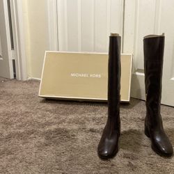 Brand New! Brown Michael Kors Tall Boots