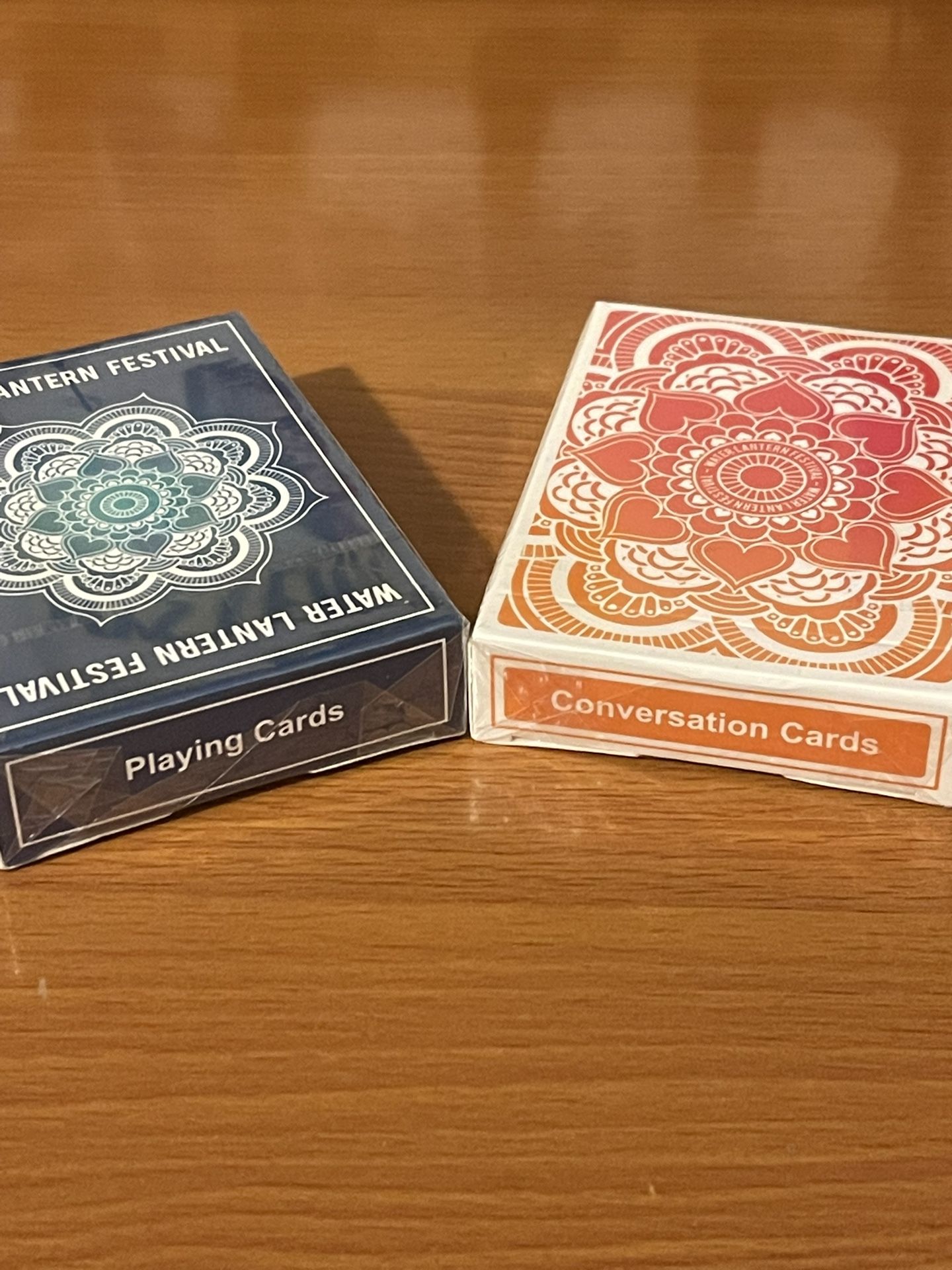 Water Lantern Festival Playing Cards