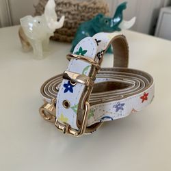 Luxury Dog Collar And Leash Set