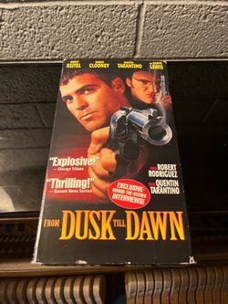 From Dusk Till Dawn VHS Tape