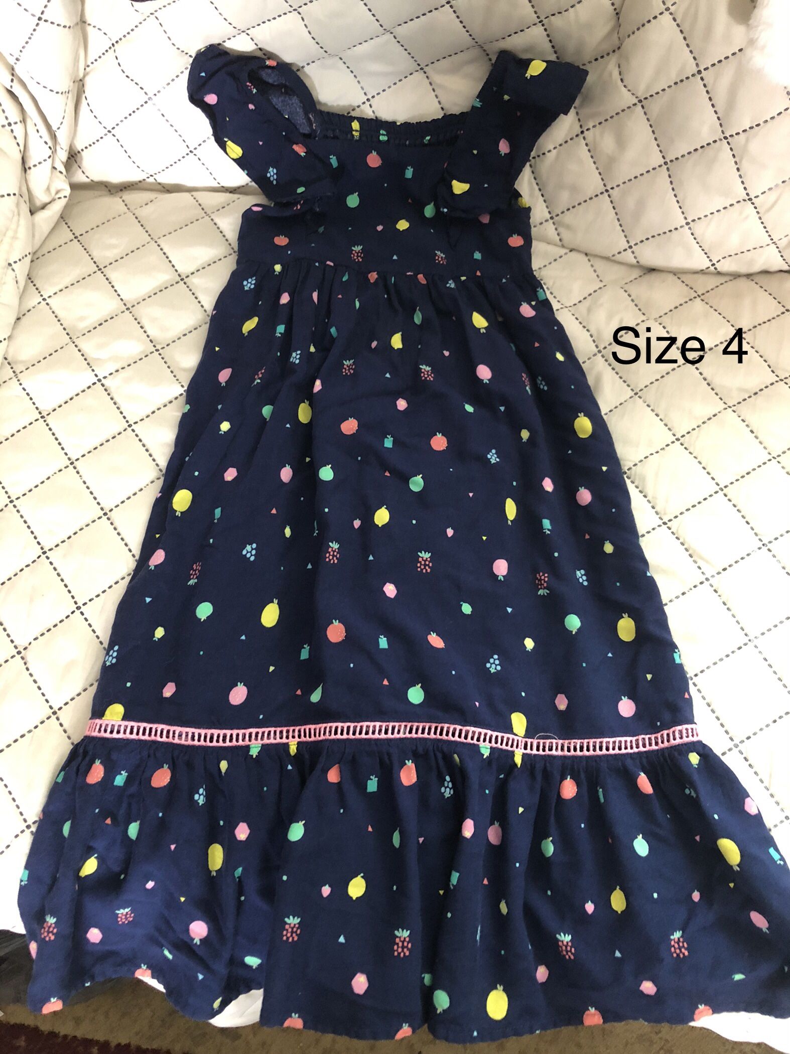 Girls Size 4 & 5 Maxi Dresses 