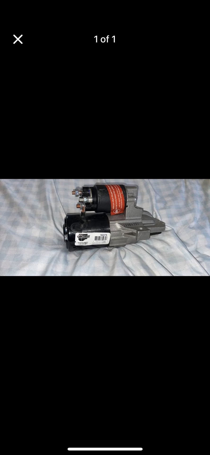 starter carquest premium