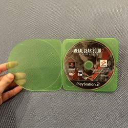 Metal Gear Solid 2 Sons of Liberty PlayStation 2 Disc only