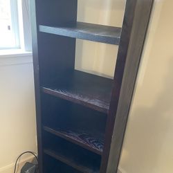 Sturdy Black Bookshelf