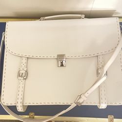 White Tablet Bag