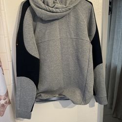Puma, gray, and black sweatshirt