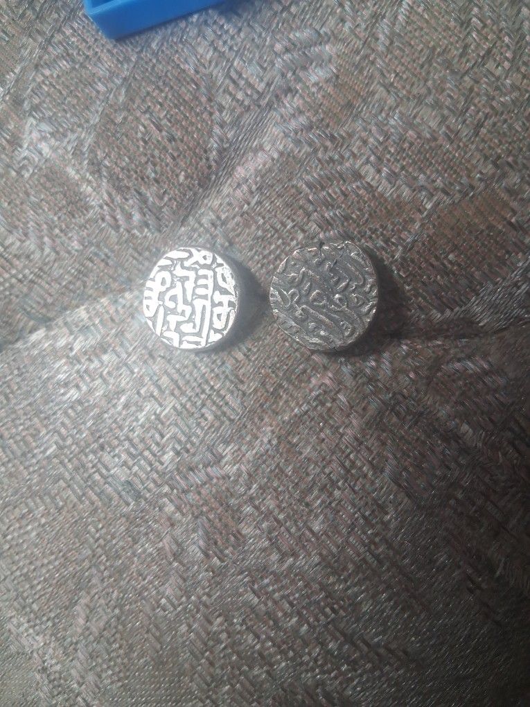 1400's Indian Tanka Silver Billion Coins.