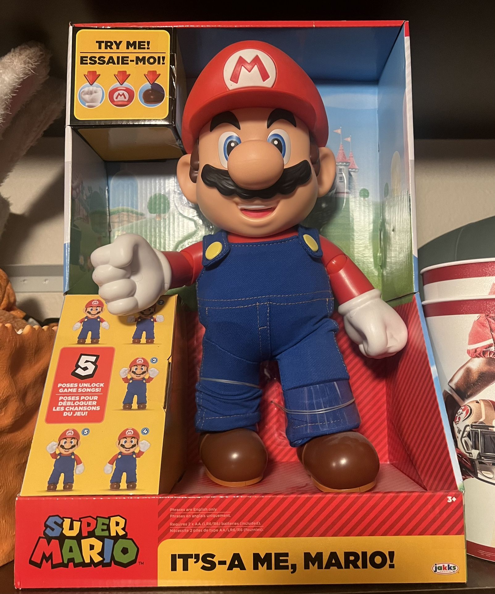 Super Mario Deluxe Action Figure