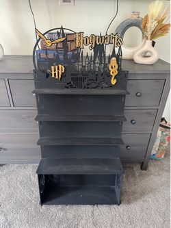 Harry Potter bookshelf