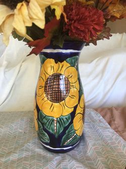 Large Vase Sunflower 