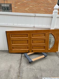 Solid oak door