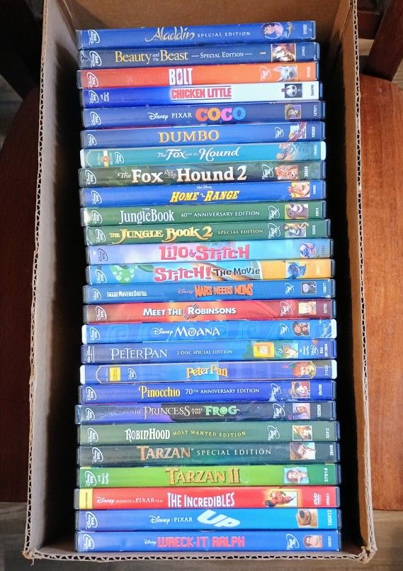 DISNEY CLASSIC MOVIES-5/$20