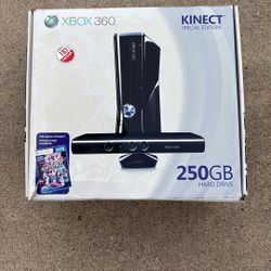 Xbox 360 Black Kinect Special Edition 