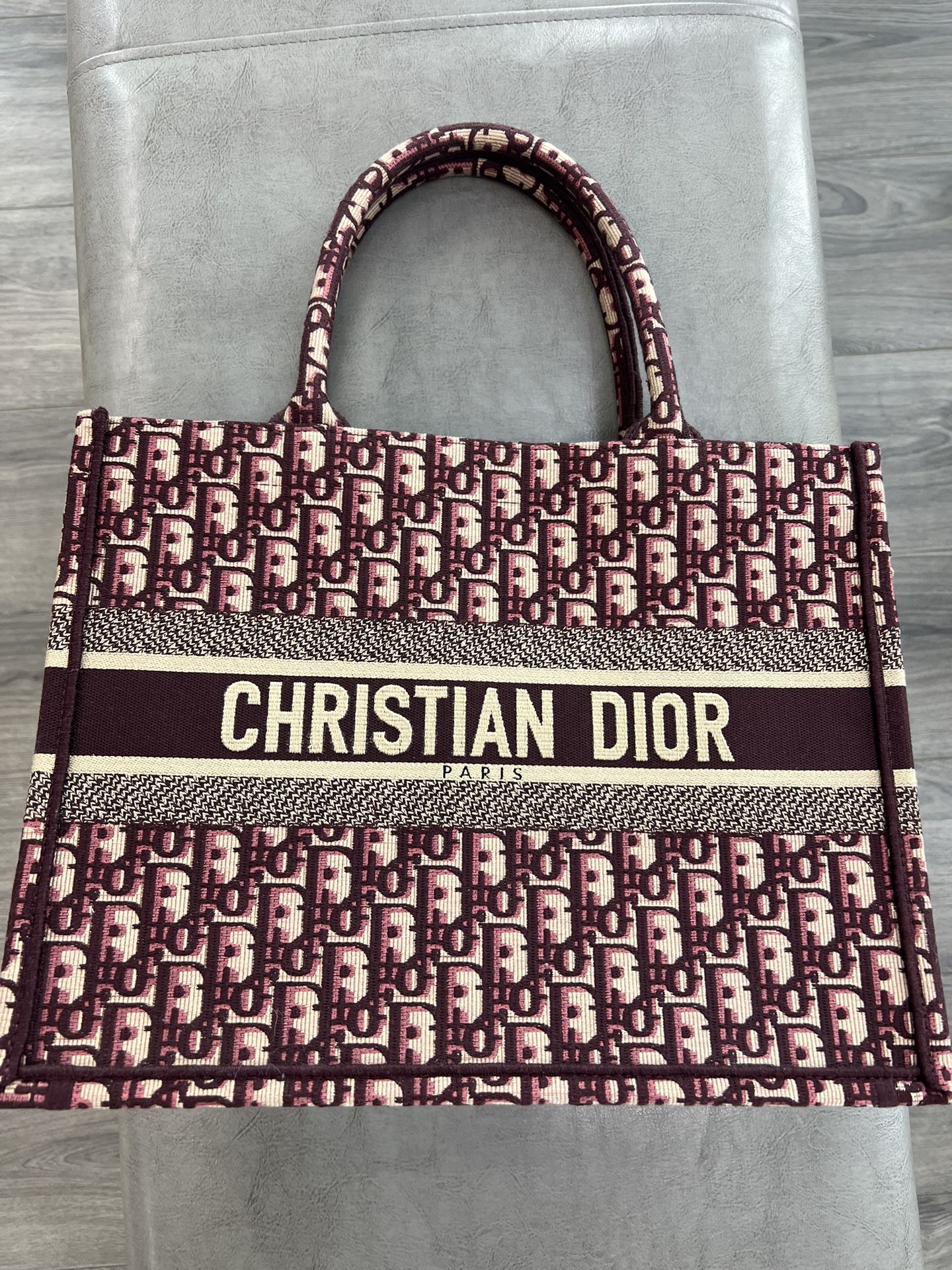 Christian Dior Purse Burgundy