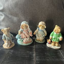 Cherished Teddies. All 4 For $25